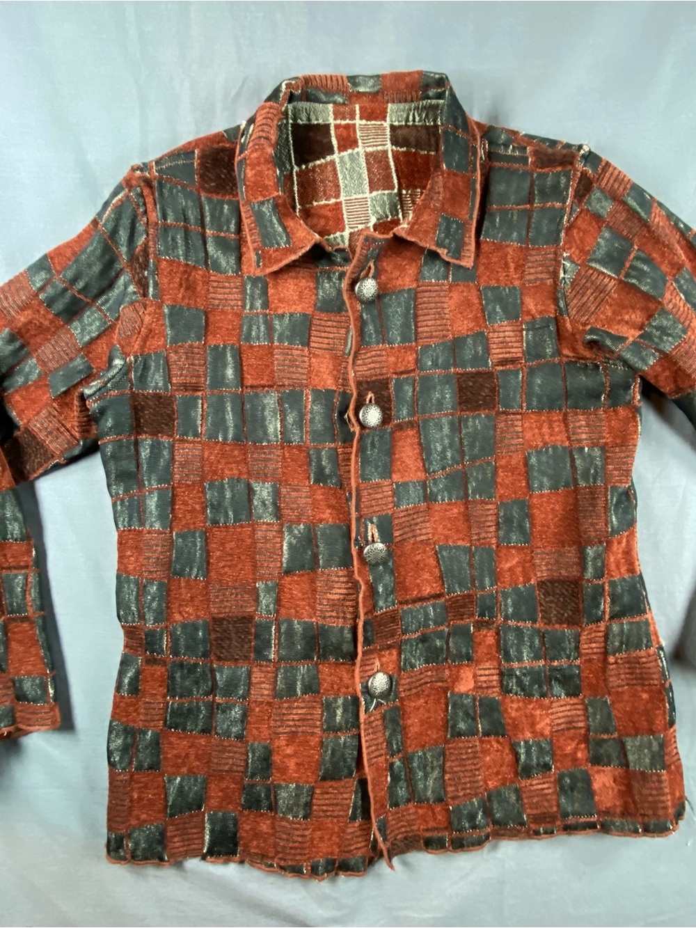 vintage Irresistible reversible Brand womens jacket size medium see measurements